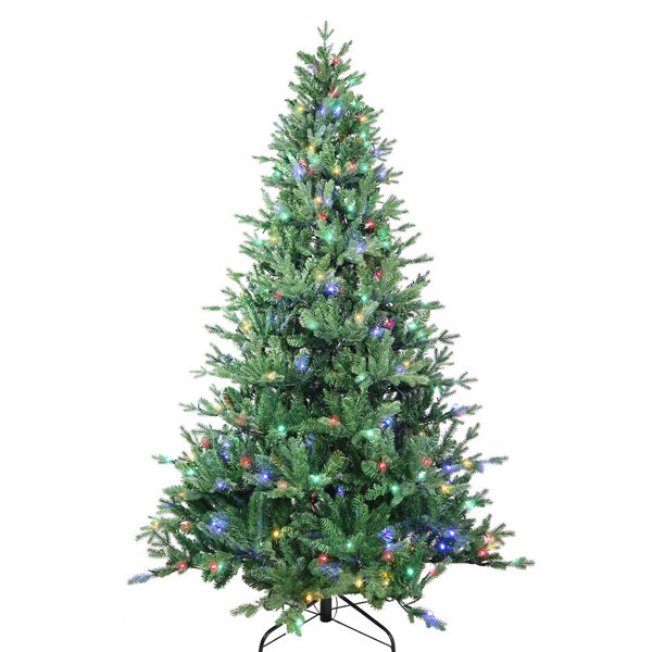 Kurt Adler Jackson Artificial Pine Christmas Tree with Lights Perigold